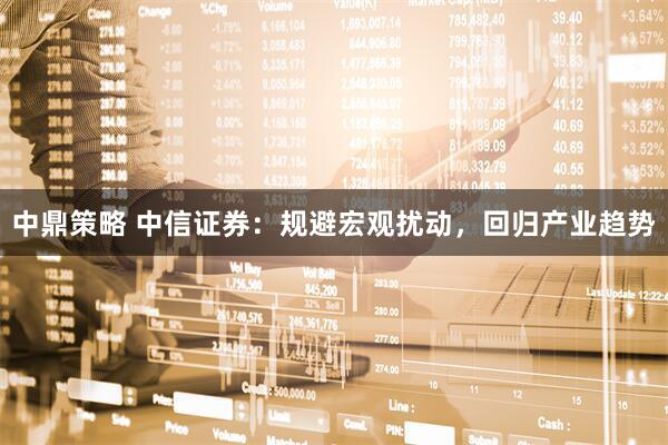 中鼎策略 中信证券：规避宏观扰动，回归产业趋势