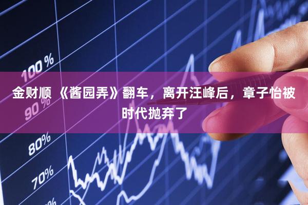 金财顺 《酱园弄》翻车，离开汪峰后，章子怡被时代抛弃了
