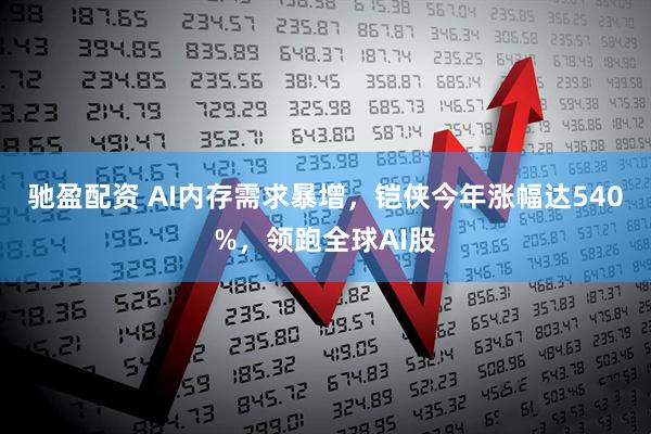 驰盈配资 AI内存需求暴增，铠侠今年涨幅达540%，领跑全球AI股